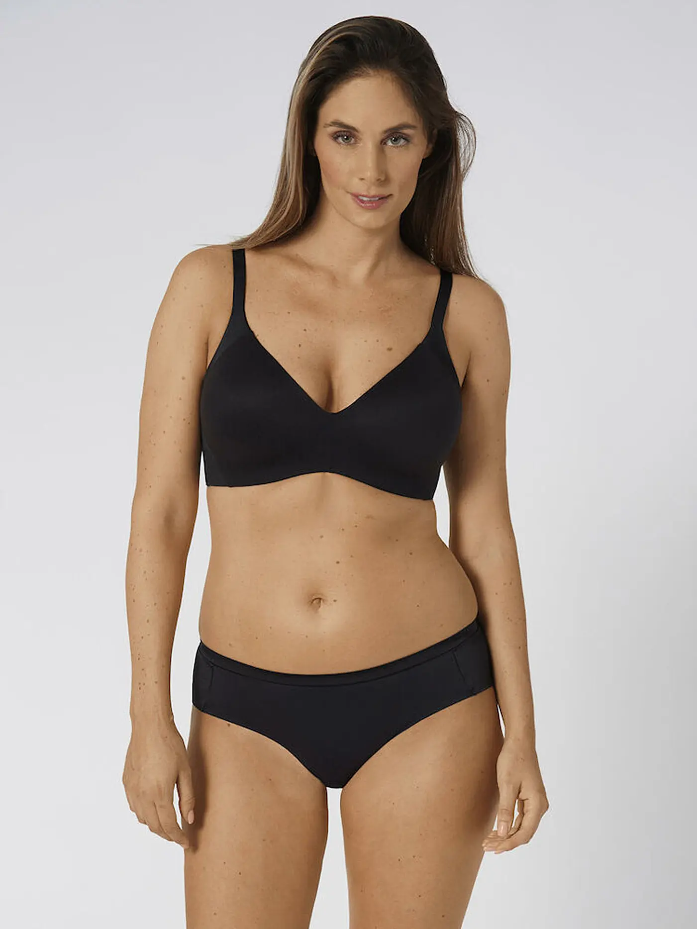 TRIUMPH | BH gefüttert ohne Bügel  "Body Make-Up" (Neutral Beige) | schwarz